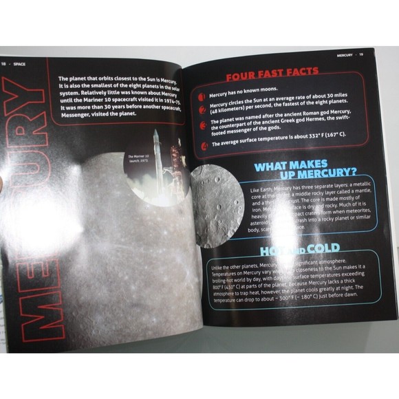 Virtual Reality Space with View Finder Paperback Book Like New Explore Planets - Picture 3 of 4